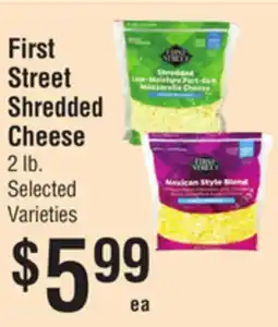 Smart & Final First Street Shredded Cheese offer