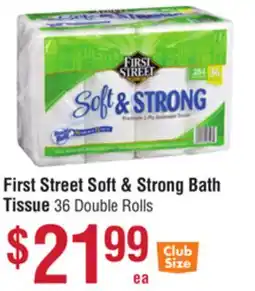 Smart & Final First Street Soft & Strong Bath Tissue offer