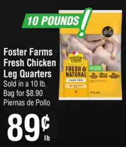 Smart & Final Foster Farms Fresh Chicken Leg Quarters offer