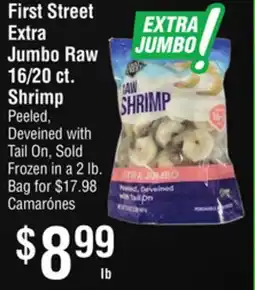 Smart & Final First Street Extra Jumbo Raw offer