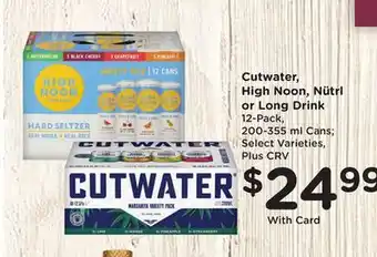 Ralphs Cutwater, High Noon, Nütrl or Long Drink offer