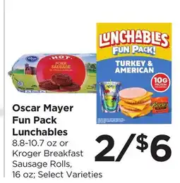 Food 4 Less Oscar Mayer Fun Pack Lunchables offer