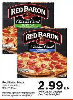 Food 4 Less Red Baron Pizza offer
