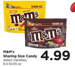 Food 4 Less M&M's Sharing Size Candy offer
