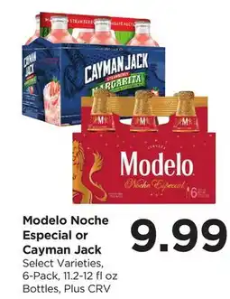 Food 4 Less Modelo Noche Especial or Cayman Jack offer