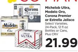 Food 4 Less Michelob Ultra, Modelo Oro, Corona Premier or Estrella Jalisco offer