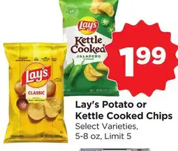 Food 4 Less Lay's Potato or Kettle Cooked Chips offer