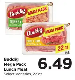 Food 4 Less Buddig Mega Pack Lunch Meat offer