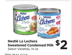 Food 4 Less Nestlé La Lechera Sweetened Condensed Milk offer