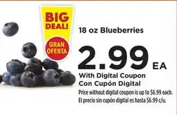 Food 4 Less 18 oz Blueberries offer