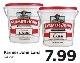Food 4 Less Farmer John Lard offer