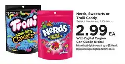 Food 4 Less Nerds, Sweetarts or Trolli Candy offer