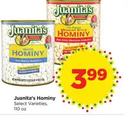 Food 4 Less Juanita's Hominy offer