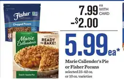 Mariano's Marie Callender's Pie or Fisher Pecans offer