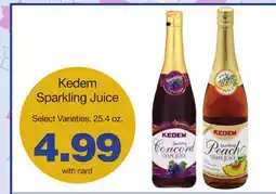 Mariano's Kedem Sparkling Juice offer