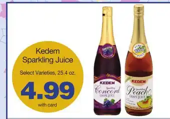 Mariano's Kedem Sparkling Juice offer