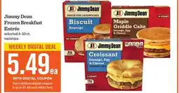 Mariano's Jimmy Dean Frozen Breakfast Entrée offer