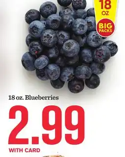 Mariano's 18 oz. Blueberries offer