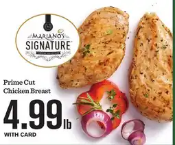 Mariano's Prime Cut Chicken Breast offer