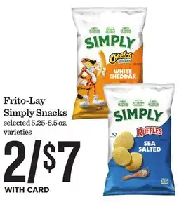 Mariano's Frito-Lay Simply Snacks offer
