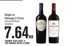 Mariano's Bogle or Ménage à Trois offer
