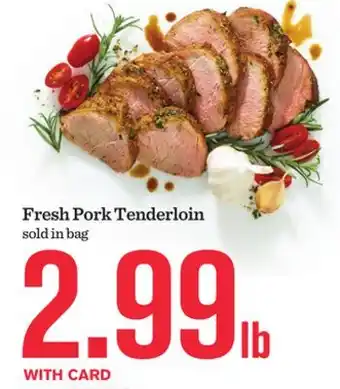 Mariano's Fresh Pork Tenderloin offer