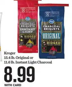 Mariano's Kroger 15.4 lb. Original or 11.6 lb. Instant Light Charcoal offer