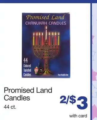 Mariano's Promised Land Candles offer