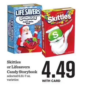 Mariano's Skittles or Lifesavers Candy Storybook offer