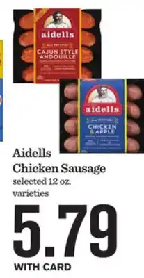 Mariano's Aidells Chicken Sausage offer