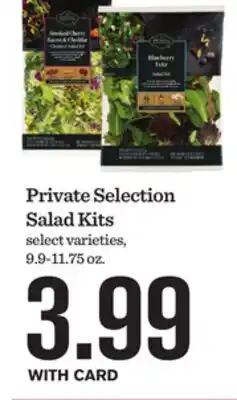 Mariano's Private Selection Salad Kits offer