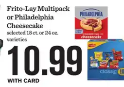 Mariano's Frito-Lay Multipack or Philadelphia Cheesecake offer