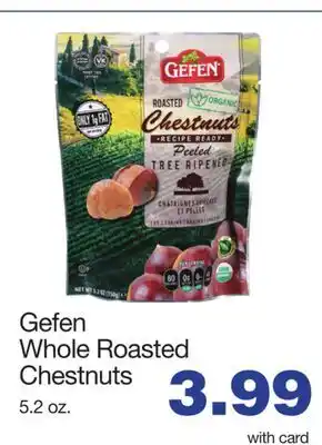 Mariano's Whole Roasted Chestnuts offer