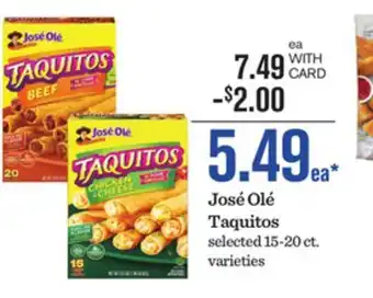 Mariano's José Olé Taquitos offer