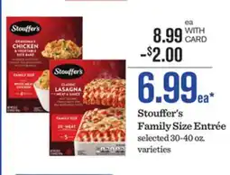 Mariano's Stouffer's Family Size Entrée offer