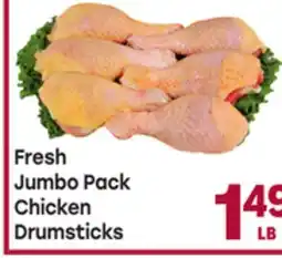 Tony’s Fresh Market Fresh Jumbo Pack Chicken Drumsticks offer