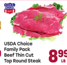Tony’s Fresh Market Beef Thin Cut Top Round Steak offer