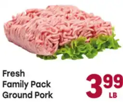 Tony’s Fresh Market Fresh Family Pack Ground Pork offer