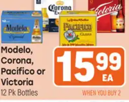 Tony’s Fresh Market Modelo, Corona, Pacifico or Victoria offer