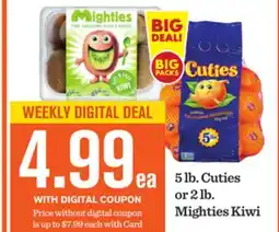 Mariano's 5 lb. Cuties or 2 lb.Mighties Kiwi offer
