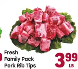 Tony’s Fresh Market Fresh Family Pack Pork Rib Tips offer