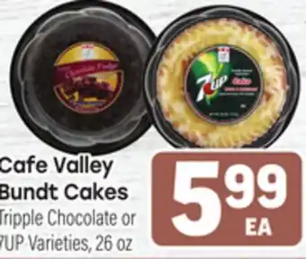 Tony’s Fresh Market Cafe Valley Bundt Cakes offer