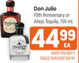Tony’s Fresh Market Don Julio offer