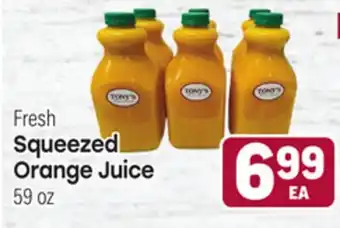 Tony’s Fresh Market Squeezed Orange Juice offer