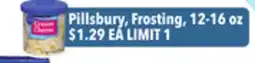 Tony’s Fresh Market Pillsbury, Frosting offer