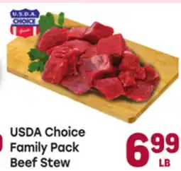 Tony’s Fresh Market USDA Choice Family Pack Beef Stew offer
