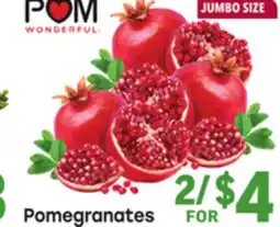 Tony’s Fresh Market Pomegranates offer