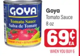 Tony’s Fresh Market Goya Tomato Sauce offer