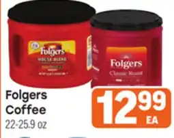 Tony’s Fresh Market Folgers Coffee offer