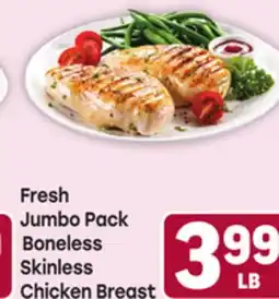 Tony’s Fresh Market Fresh Jumbo Pack Boneless Skinless Chicken Breast offer